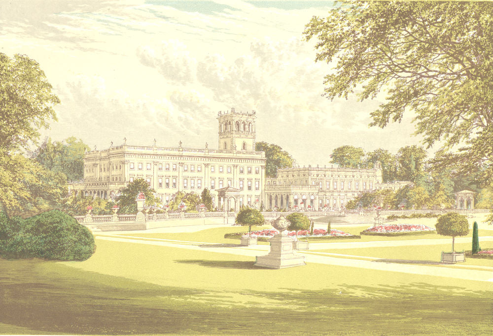 TRENTHAM HALL, Newcastle-under-Lyme, Staffordshire (Duke of Sutherland) 1890